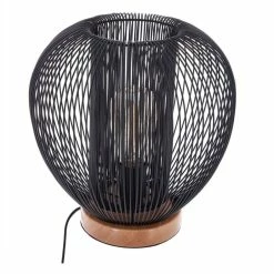 Lampe En Métal Fil Noir Noda Atmosphera