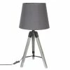 Lampe Trépied Runo Gris Atmosphera H 58 Cm -Ledepot-bailleul Soldes Magasin lampe trepied runo gris atmosphera h 58 cm