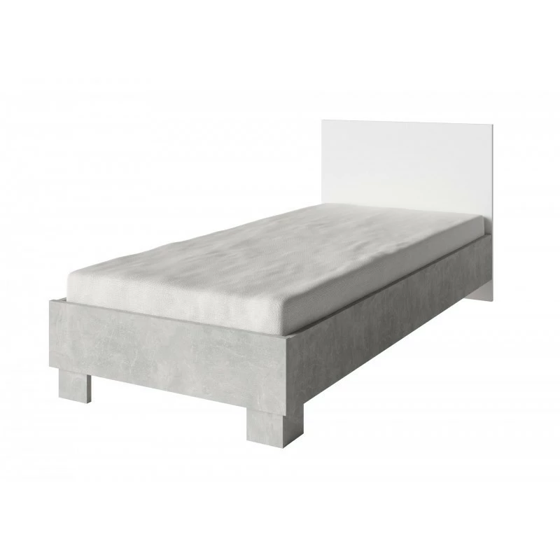 Lit 1 personne 90x200 cm Soma Lit 1 Personne 90x200 Cm Soma -Ledepot-bailleul Soldes Magasin lit 1 personne 90x200 cm soma