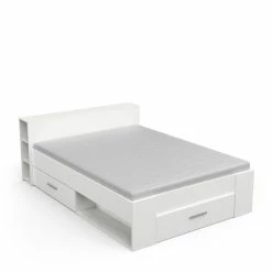Demeyere Lit 140x190 Cm Pocket Blanc