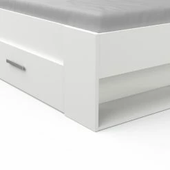 Demeyere Lit 140x190 Cm Pocket Blanc 8 Demeyere Lit 140x190 Cm Pocket Blanc -Ledepot-bailleul Soldes Magasin lit 2 places polly blanc 6