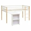 Lit Combi Bureau Enfant Pin Blanc Atmosphera 2 Lit Combi Bureau Enfant Pin Blanc Atmosphera -Ledepot-bailleul Soldes Magasin lit combi bureau enfant pin blanc atmosphera