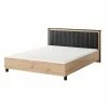 Lit Double 160 X 200 Avec Tête De Lit Velours Nantes 2 Lit Double 160 X 200 Avec Tête De Lit Velours Nantes -Ledepot-bailleul Soldes Magasin lit double 160 x 200 avec tete de lit velours nantes