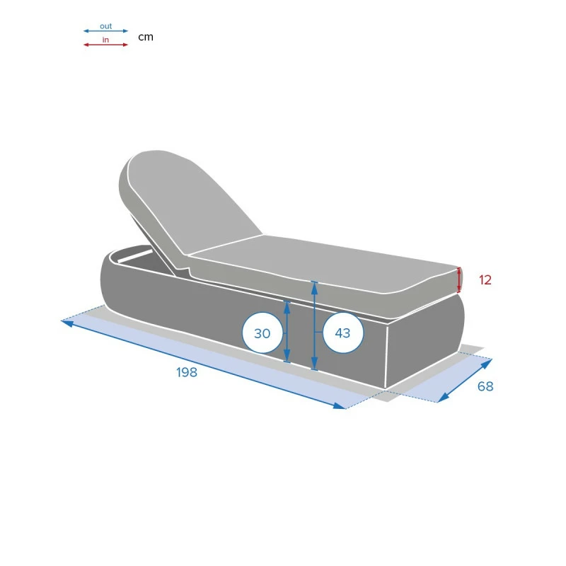 Lit piscine Moorea terre ombre Hespéride Lit Piscine Moorea Terre Ombre Hespéride -Ledepot-bailleul Soldes Magasin lit piscine moorea terre ombre hesperide 7