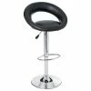Tabouret De Bar Sasha Noir Atmosphera -Ledepot-bailleul Soldes Magasin lot 2 tabourets de bar sasha noir