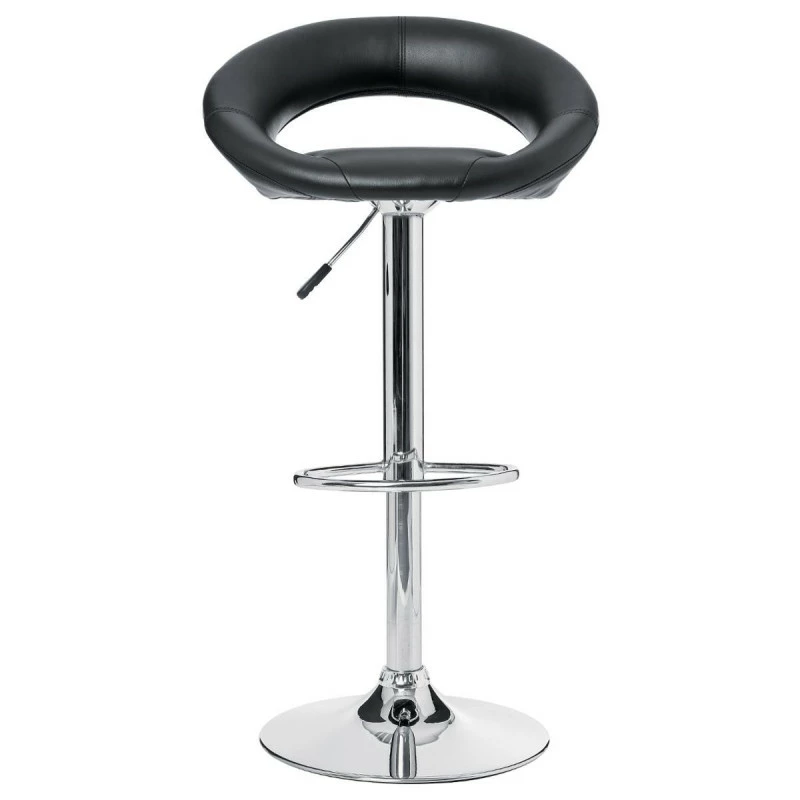 Tabouret de bar Sasha noir Atmosphera Tabouret De Bar Sasha Noir Atmosphera -Ledepot-bailleul Soldes Magasin lot 2 tabourets de bar sasha noir 2