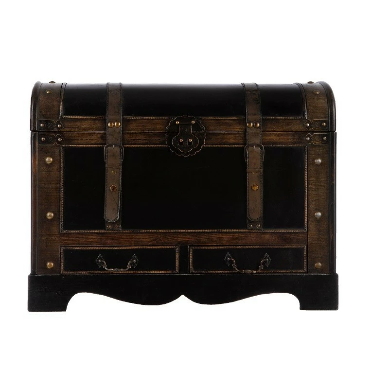 Lot de 3 malles British bois Atmosphera Lot De 3 Malles British Bois Atmosphera -Ledepot-bailleul Soldes Magasin lot de 3 malles british bois atmosphera 1