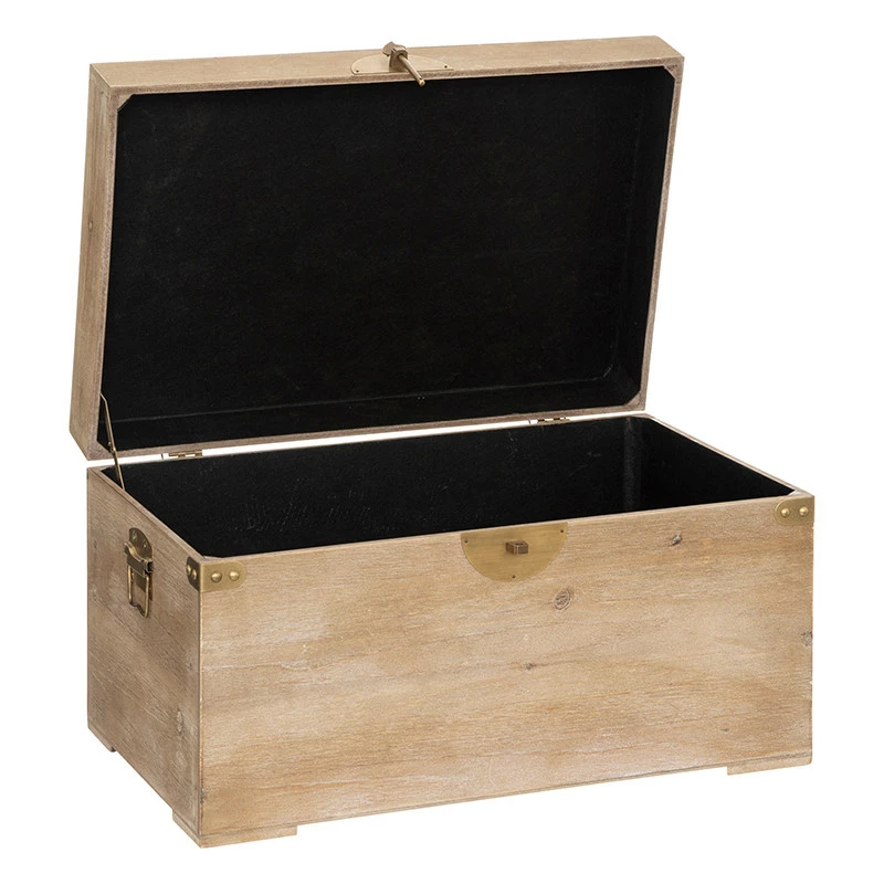 Lot de 3 malles en bois Jil Atmosphera Lot De 3 Malles En Bois Jil Atmosphera -Ledepot-bailleul Soldes Magasin lot de 3 malles en bois jil atmosphera 1 1