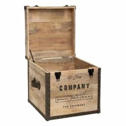 Malle Pouf Vintage En Bois Atmosphera 4 Malle Pouf Vintage En Bois Atmosphera -Ledepot-bailleul Soldes Magasin malle pouf vintage en bois atmosphera 2