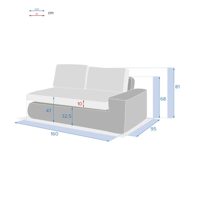 Méridienne droite de salon Savinia coloris Tahini Hespéride Méridienne Droite De Salon Savinia Coloris Tahini Hespéride -Ledepot-bailleul Soldes Magasin meridienne droite de salon savinia coloris tahini hesperide 3