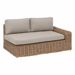 Méridienne Gauche De Salon Savinia Coloris Tahini Hespéride