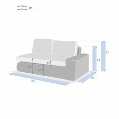 Méridienne Gauche De Salon Savinia Coloris Tahini Hespéride -Ledepot-bailleul Soldes Magasin meridienne gauche de salon savinia coloris tahini hesperide 3