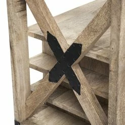 Meuble Bar 2 Tiroirs Sur Roues Silas Atmosphera -Ledepot-bailleul Soldes Magasin meuble bar 2 tiroirs sur roues silas atmosphera 7