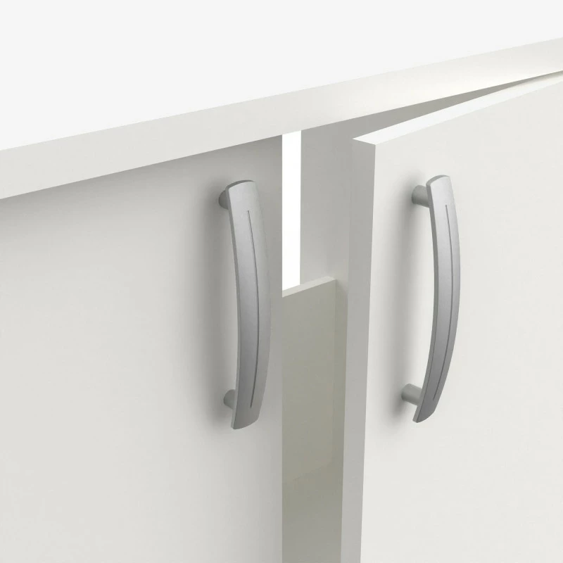 Meuble bas blanc sous évier 100 cm Mammy Demeyere Meuble Bas Blanc Sous évier 100 Cm Mammy -Ledepot-bailleul Soldes Magasin meuble bas blanc sous evier 100 cm mammy 3