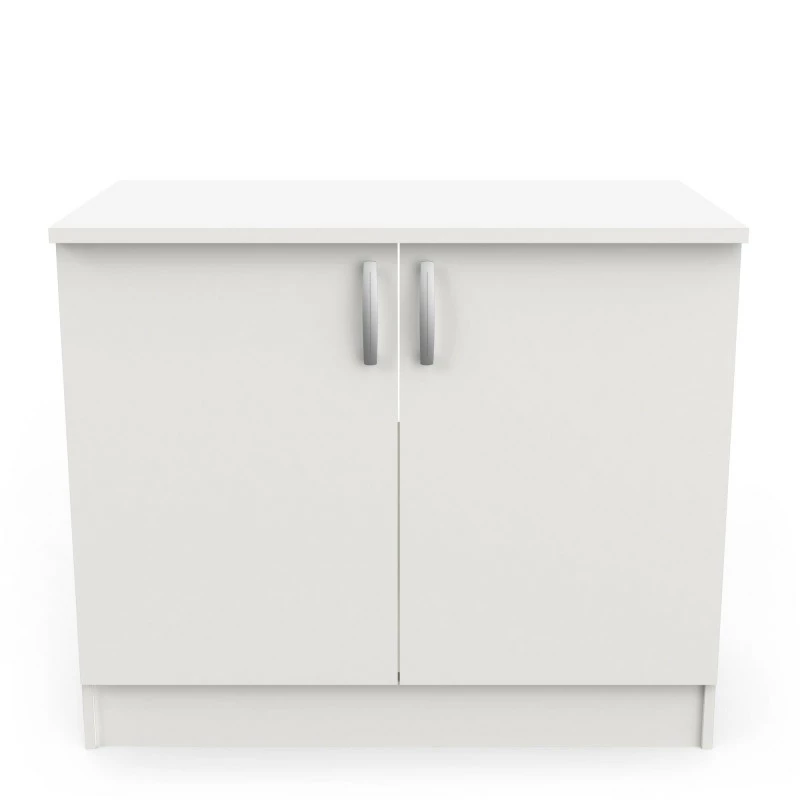 Meuble bas blanc sous évier 100 cm Mammy Demeyere Meuble Bas Blanc Sous évier 100 Cm Mammy -Ledepot-bailleul Soldes Magasin meuble bas blanc sous evier 100 cm mammy 5