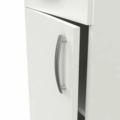 Demeyere Meuble Bas De Cuisine Blanc 1 Porte 1 Tiroir Mammy -Ledepot-bailleul Soldes Magasin meuble bas de cuisine blanc 1 porte 1 tiroir mammy 5