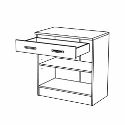 Demeyere Meuble Bas De Cuisine Blanc 2 Portes Mammy 5 Demeyere Meuble Bas De Cuisine Blanc 2 Portes Mammy -Ledepot-bailleul Soldes Magasin meuble bas de cuisine blanc 2 portes mammy 3