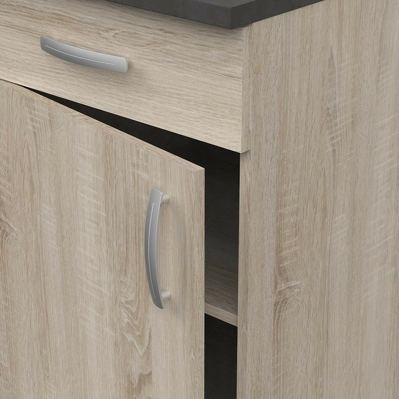 Meuble de cuisine bas 1 porte 1 tiroir 50 cm Paprika Demeyere Meuble De Cuisine Bas 1 Porte 1 Tiroir 50 Cm Paprika -Ledepot-bailleul Soldes Magasin meuble de cuisine bas 1 porte 1 tiroir 50 cm paprika 1 2