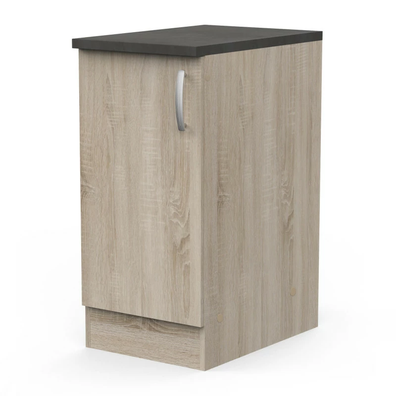 Meuble de cuisine bas 1 porte 40 cm Paprika Demeyere Meuble De Cuisine Bas 1 Porte 40 Cm Paprika -Ledepot-bailleul Soldes Magasin meuble de cuisine bas 1 porte 40 cm paprika