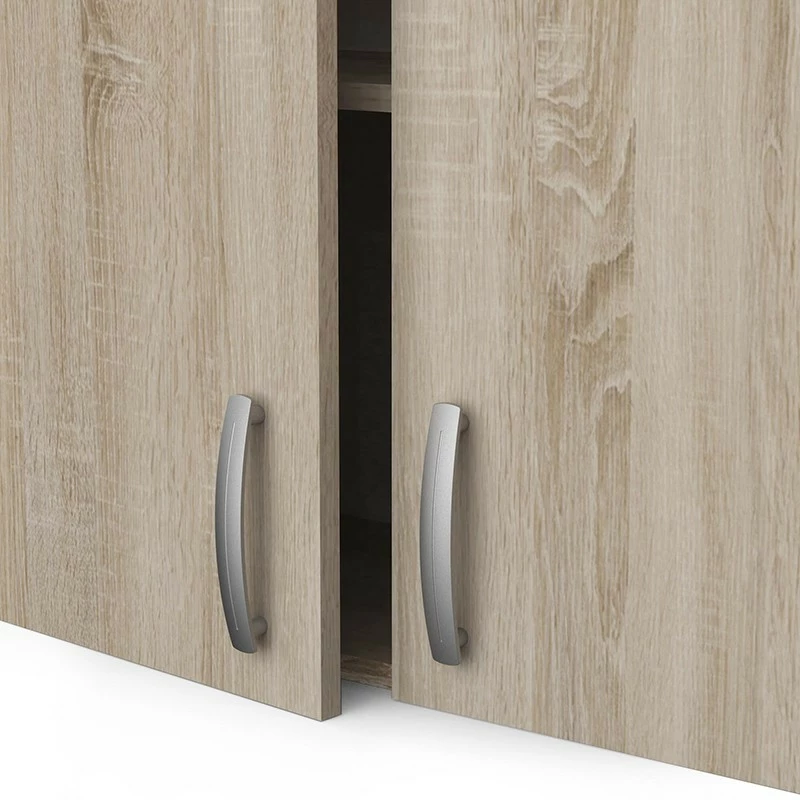 Meuble de cuisine haut 2 portes 100 cm Paprika Demeyere Meuble De Cuisine Haut 2 Portes 100 Cm Paprika -Ledepot-bailleul Soldes Magasin meuble de cuisine haut 2 portes 100 cm paprika 1 4