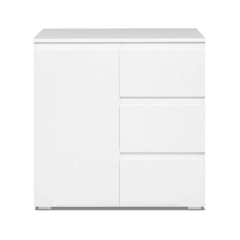 Meuble de rangement 1 porte 3 tiroirs blanc Meuble De Rangement 1 Porte 3 Tiroirs Blanc -Ledepot-bailleul Soldes Magasin meuble de rangement 1 porte 3 tiroirs blanc image 1 6