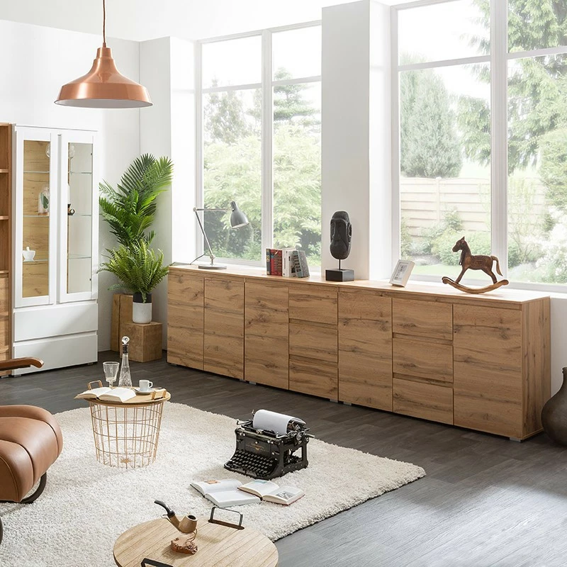 Meuble de rangement 1 porte 3 tiroirs naturel Meuble De Rangement 1 Porte 3 Tiroirs Naturel -Ledepot-bailleul Soldes Magasin meuble de rangement 1 porte 3 tiroirs naturel image 1