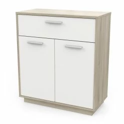 Demeyere Meuble De Rangement 2 Portes 1 Tiroir Léo 6 Demeyere Meuble De Rangement 2 Portes 1 Tiroir Léo -Ledepot-bailleul Soldes Magasin meuble de rangement 2 portes 1 tiroir leo 4