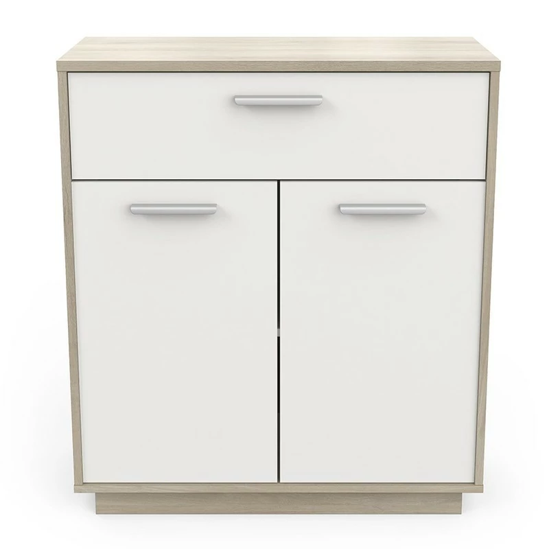 Meuble de rangement 2 portes 1 tiroir Léo Demeyere Meuble De Rangement 2 Portes 1 Tiroir Léo -Ledepot-bailleul Soldes Magasin meuble de rangement 2 portes 1 tiroir leo 5