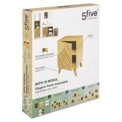 Meuble De Salle De Bain 1 Porte Bath'n Modul 5Five -Ledepot-bailleul Soldes Magasin meuble de salle de bain 1 porte bath n modul 5five 1 2