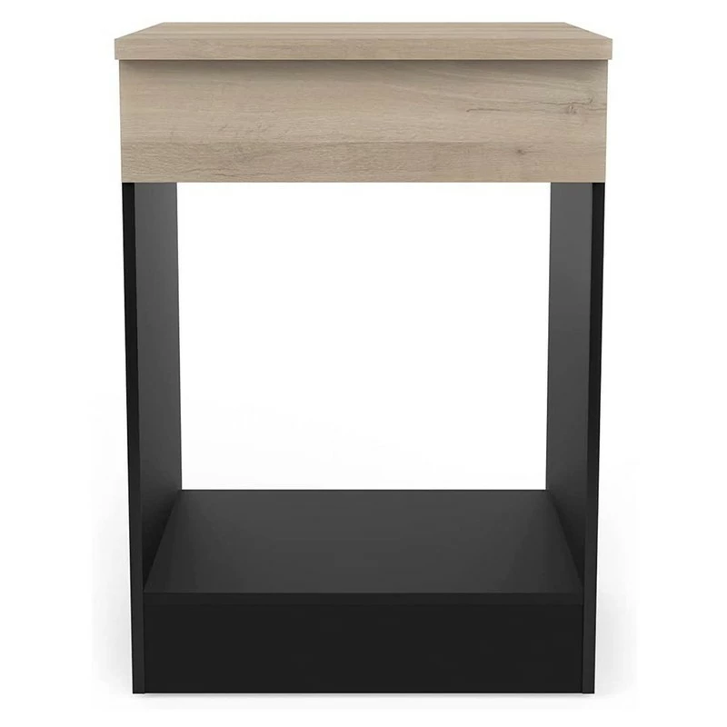 Meuble four 60 cm Origan noir et bois Demeyere Meuble Four 60 Cm Origan Noir Et Bois -Ledepot-bailleul Soldes Magasin meuble four 60 cm origan noir et bois 1