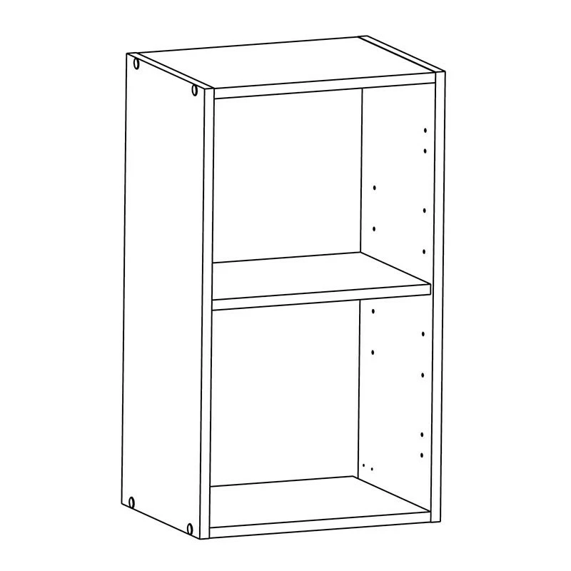 Meuble haut 1 porte 40 cm Origan noir et bois Demeyere Meuble Haut 1 Porte 40 Cm Origan Noir Et Bois -Ledepot-bailleul Soldes Magasin meuble haut 1 porte 40 cm origan noir et bois 1 1