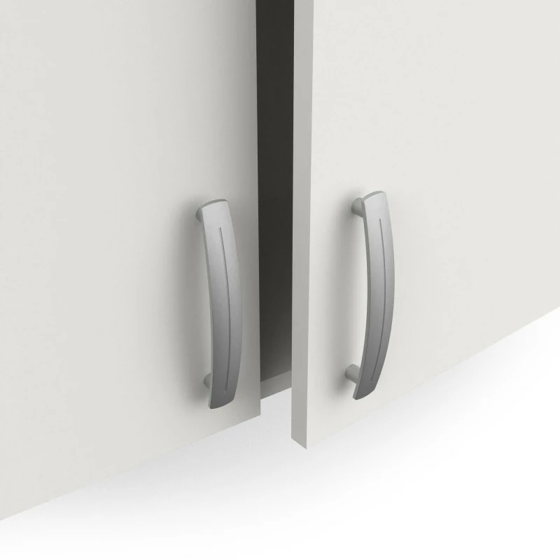 Meuble haut de cuisine 2 portes blanc Mammy Demeyere Meuble Haut De Cuisine 2 Portes Blanc Mammy -Ledepot-bailleul Soldes Magasin meuble haut de cuisine 2 portes blanc mammy 5