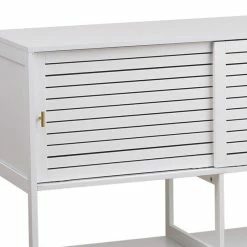 Meuble Sous Lavabo 2 Portes Coulissantes Blanc Lux -Ledepot-bailleul Soldes Magasin meuble sous lavabo 2 portes coulissantes blanc lux 1