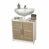 Meuble Sous Lavabo Bicolore Stockholm -Ledepot-bailleul Soldes Magasin meuble sous lavabo bicolore