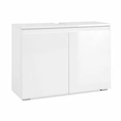 Meuble Sous Vasque 2 Portes Capetown Blanc