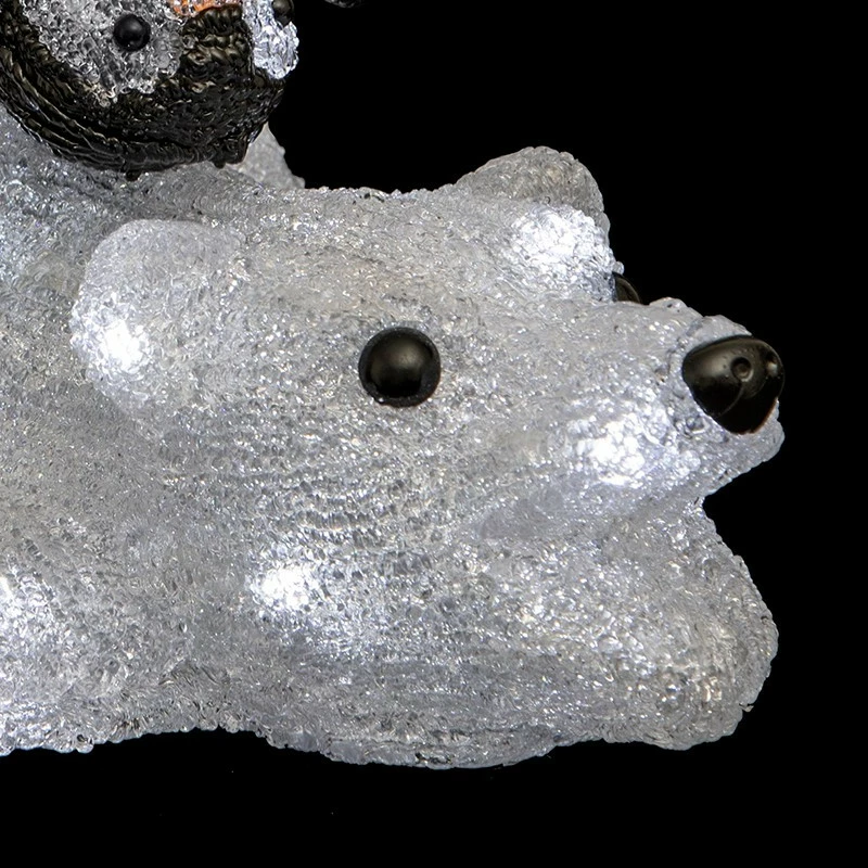 Ours + pingouins lumineux 80 LED Ours + Pingouins Lumineux 80 LED -Ledepot-bailleul Soldes Magasin ours pingouins lumineux 80 led 2