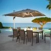 Parasol Carré Avec LEDs Equador Hespéride 1 Parasol Carré Avec LEDs Equador Hespéride -Ledepot-bailleul Soldes Magasin parasol carre avec leds equador hesperide