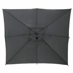 Parasol Décentré Carré Manoa Ardoise Hespéride 6 Parasol Décentré Carré Manoa Ardoise Hespéride -Ledepot-bailleul Soldes Magasin parasol decentre carre manoa ardoise hesperide 1 4