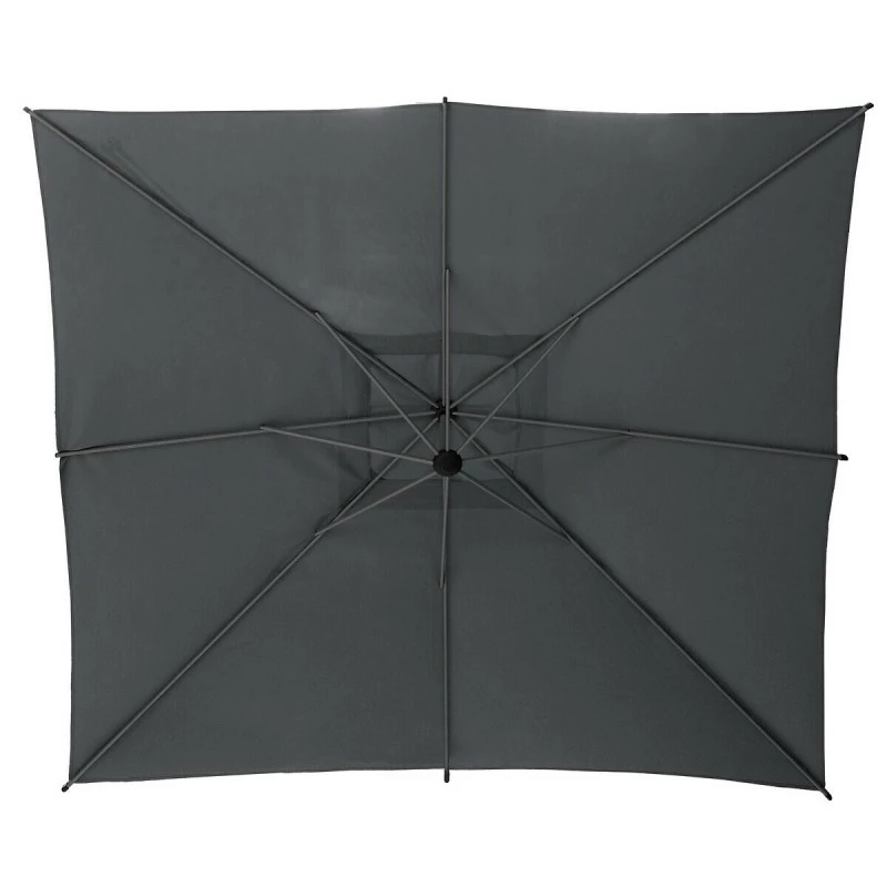 Parasol décentré carré Manoa ardoise Hespéride Parasol Décentré Carré Manoa Ardoise Hespéride -Ledepot-bailleul Soldes Magasin parasol decentre carre manoa ardoise hesperide 1 4