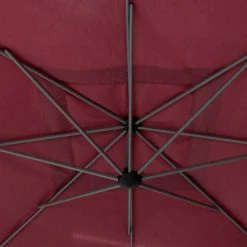 Parasol Décentré Carré Manoa Bordeaux Hespéride -Ledepot-bailleul Soldes Magasin parasol decentre carre manoa bordeaux hesperide 2