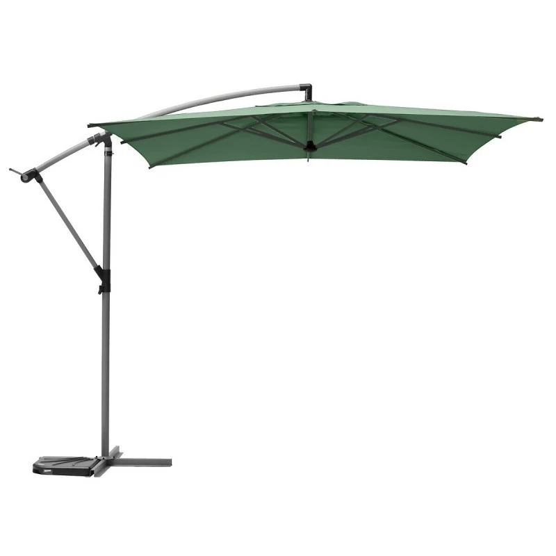 Parasol décentré carré Manoa vert olive Hespéride Parasol Décentré Carré Manoa Vert Olive Hespéride -Ledepot-bailleul Soldes Magasin parasol decentre carre manoa vert olive hesperide 1