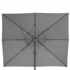 Parasol Décentré Eléa Inclinable Rectangulaire Ardoise Hespéride -Ledepot-bailleul Soldes Magasin parasol decentre elea inclinable 3 4 ardoise hesperide 2