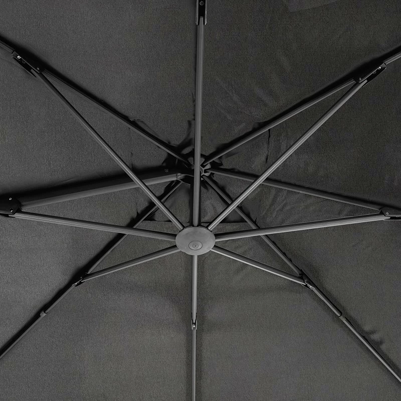 Parasol décentré Eléa inclinable hexagonal oléfine anthracite Hespéride Parasol Décentré Eléa Inclinable Hexagonal Oléfine Anthracite Hespéride -Ledepot-bailleul Soldes Magasin parasol decentre elea inclinable 3x42 olefine anthracite hesperide 1 5