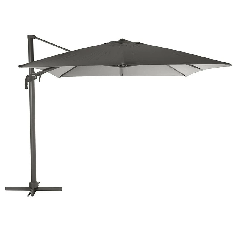 Parasol décentré Eléa inclinable carré ardoise Hespéride Parasol Décentré Eléa Inclinable Carré Ardoise Hespéride -Ledepot-bailleul Soldes Magasin parasol decentre elea inclinable carre ardoise hesperide