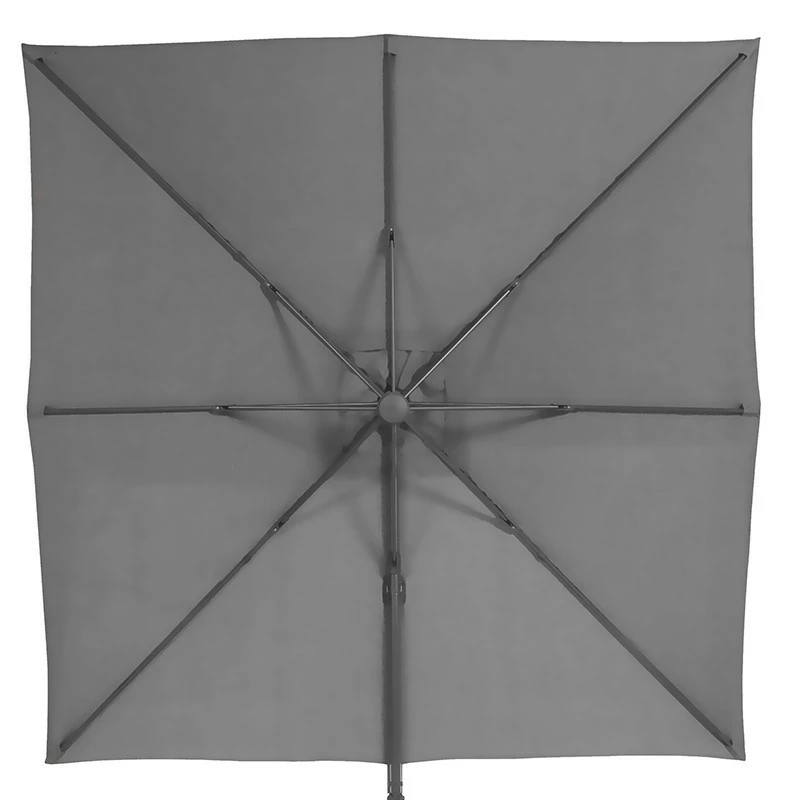 Parasol décentré Eléa inclinable carré ardoise Hespéride Parasol Décentré Eléa Inclinable Carré Ardoise Hespéride -Ledepot-bailleul Soldes Magasin parasol decentre elea inclinable carre ardoise hesperide 1 1