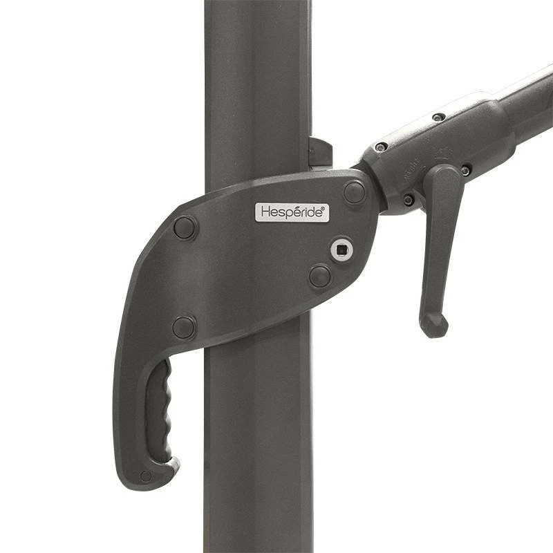 Parasol décentré Eléa inclinable carré ardoise Hespéride Parasol Décentré Eléa Inclinable Carré Ardoise Hespéride -Ledepot-bailleul Soldes Magasin parasol decentre elea inclinable carre ardoise hesperide 1 2