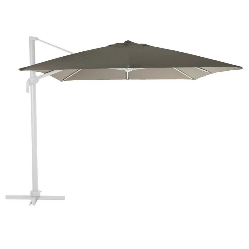 Parasol décentré Eléa inclinable carré oléfine noisette/blanc Hespéride Parasol Décentré Eléa Inclinable Carré Oléfine Noisette/blanc Hespéride -Ledepot-bailleul Soldes Magasin parasol decentre elea inclinable carre olefine noisetteblanc hesperide 1