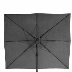 Parasol Décentré Eléa Rectangulaire Toile Sunbrella® Anthracite Hespéride -Ledepot-bailleul Soldes Magasin parasol decentre elea rectangulaire sunbrella anthracite hesperide 4