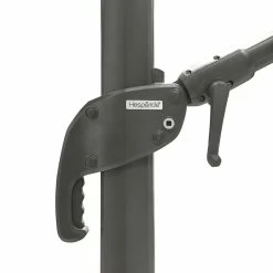 Parasol Décentré Eléa Inclinable Carré Oléfine Anthracite Hespéride -Ledepot-bailleul Soldes Magasin parasol decentre inclinable carre olefine anthracite hesperide 1 4