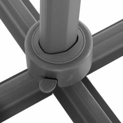 Parasol Décentré Eléa Inclinable Carré Oléfine Anthracite Hespéride -Ledepot-bailleul Soldes Magasin parasol decentre inclinable carre olefine anthracite hesperide 1 6